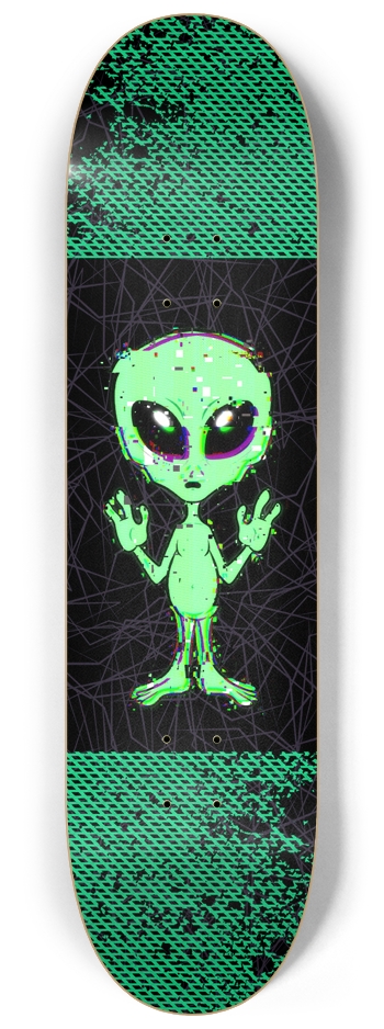 Glitch in Peace 8-1/4 Skateboard Deck