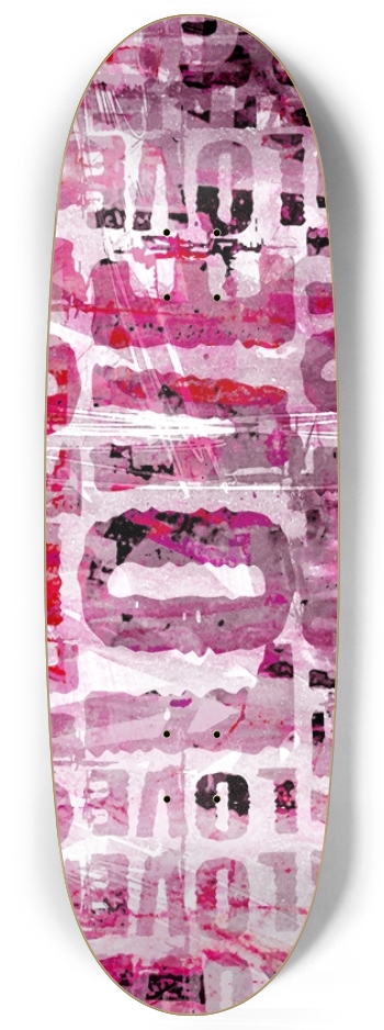 Grunge Love Egg Shape