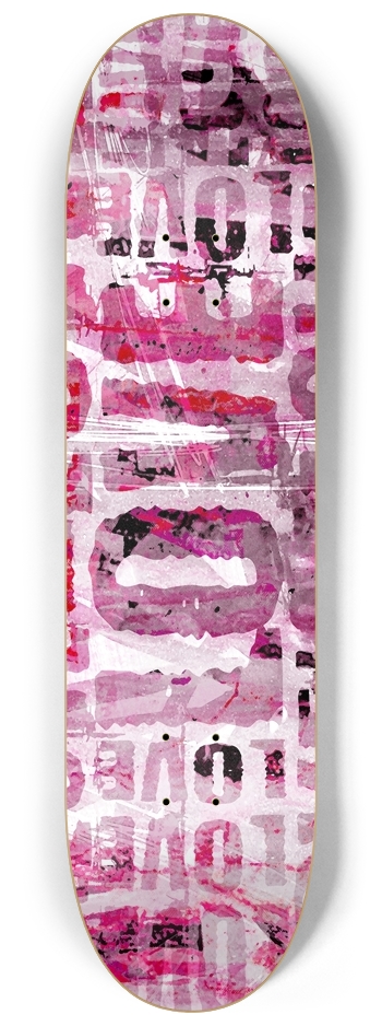 Grunge Love 8-1/4 Skateboard Deck