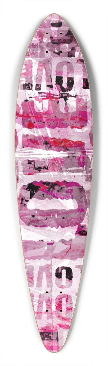 Grunge Love Pintail Longboard
