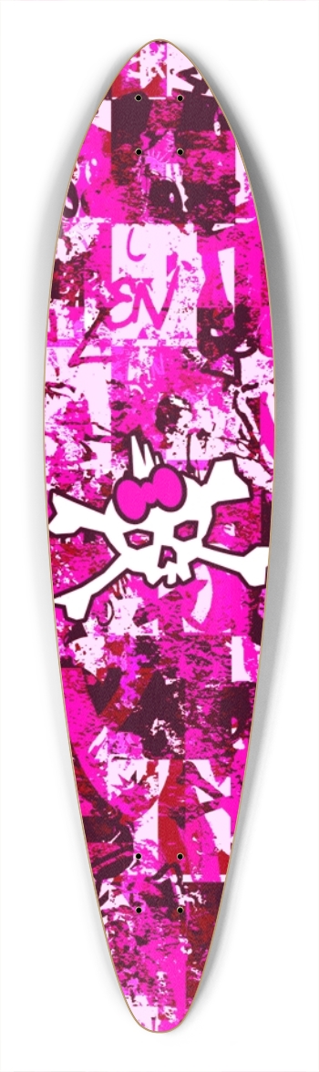 Pink Punk Skull
