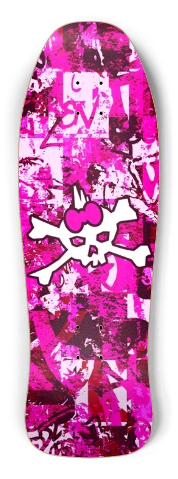 Pink Punk Skull