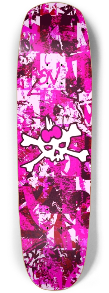 Pink Punk Skull