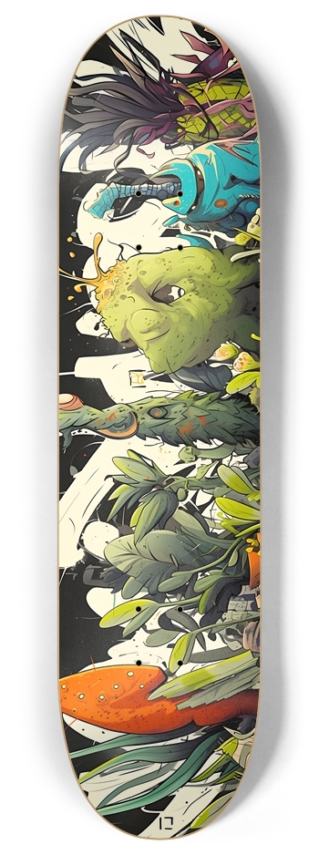inside my head 8 Inch Skateboard Deck