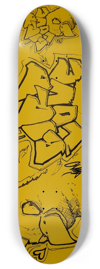 bird love. 8 Inch Skateboard Deck