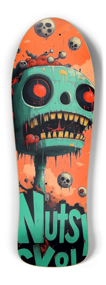 Nutsy Robot Sk8LL Deck