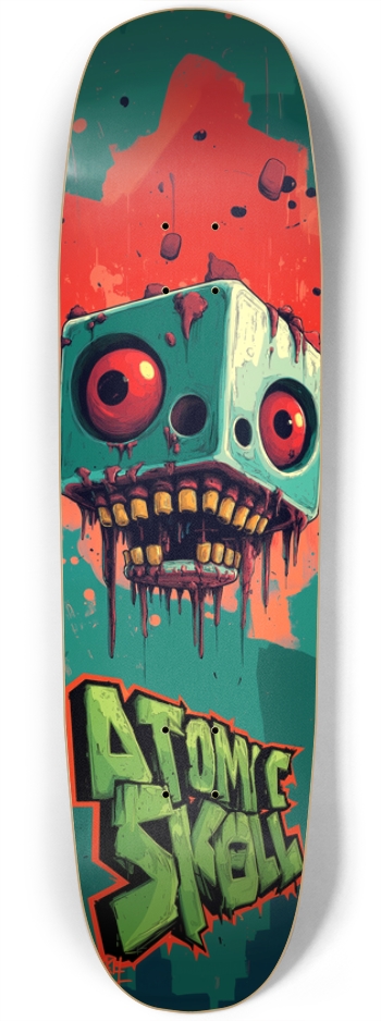 ATOMIK SK8LL Custom Deck
