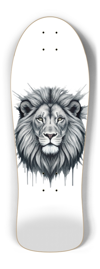 Lion Face Splash Background