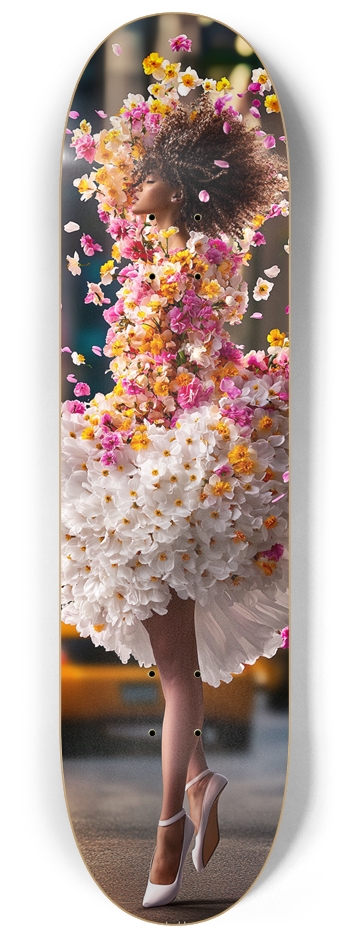 Spring lady 8-1/4 Skateboard Deck