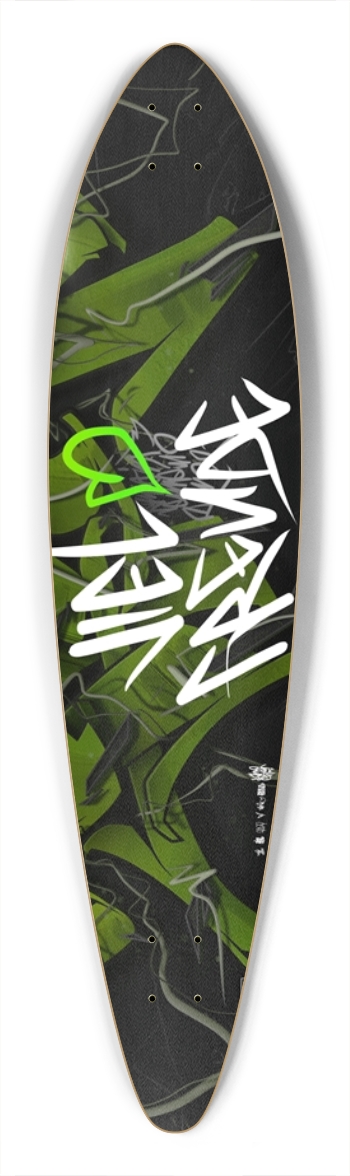 Viel Freude! Pintail Longboard