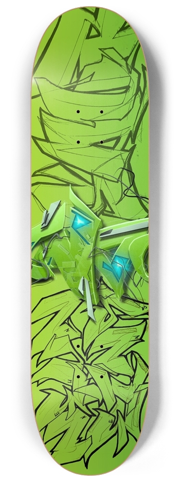 The jungle 8-1/4 Skateboard Deck