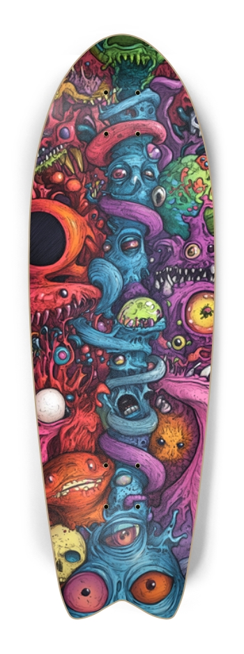 Mindscream custom Skateboard 