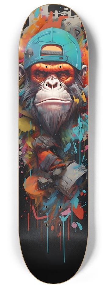 An apes world 8-1/4 Skateboard Deck
