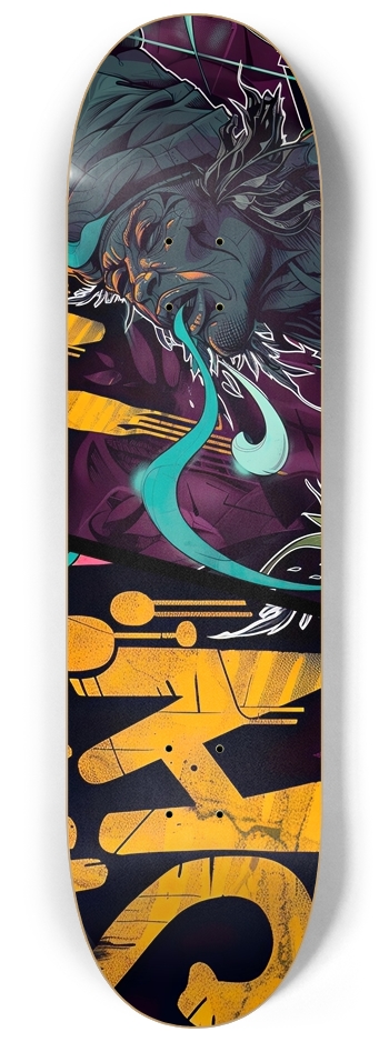 Papa smurf 8-1/4 Skateboard Deck