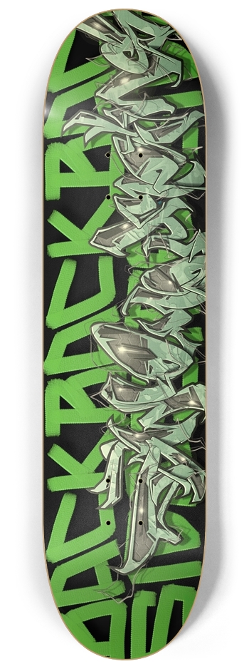 Backside Dinosaur 8-1/4 Skateboard Deck
