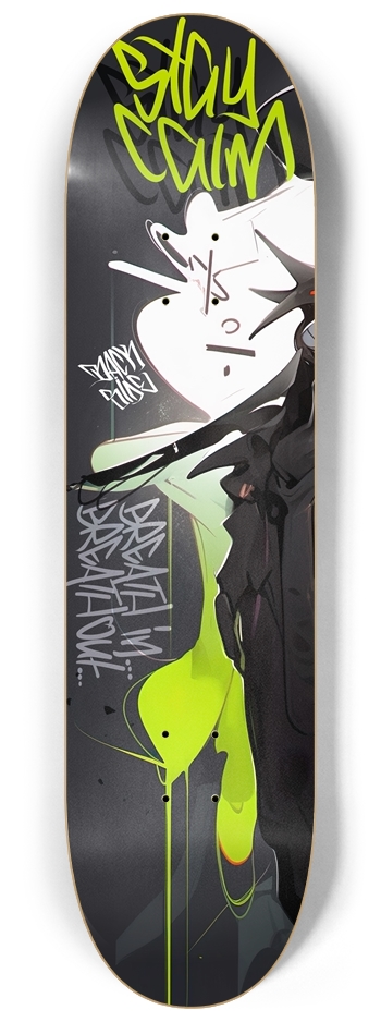 Stay calm oreo 8-1/4 Skateboard Deck