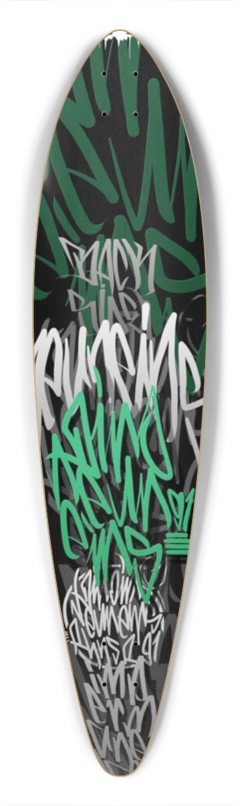 Tagtober Pintail Longboard