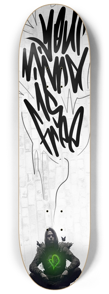 Your Mind is Free 8-1/4 Skateboard Deck