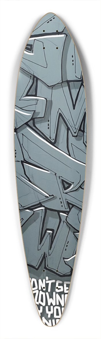 ABC cold Pintail Longboard