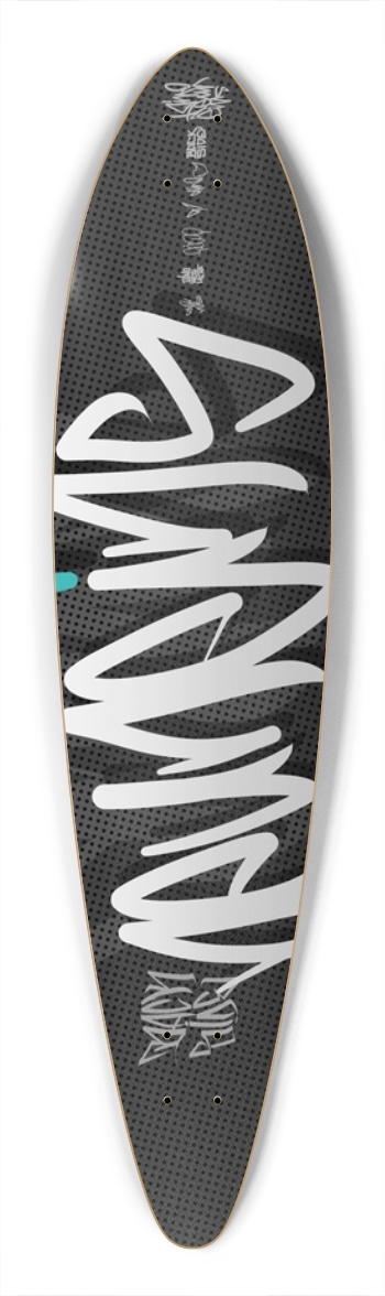 neuneins tag Pintail Longboard