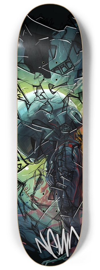 Consumption 8-1/4 Skateboard Deck