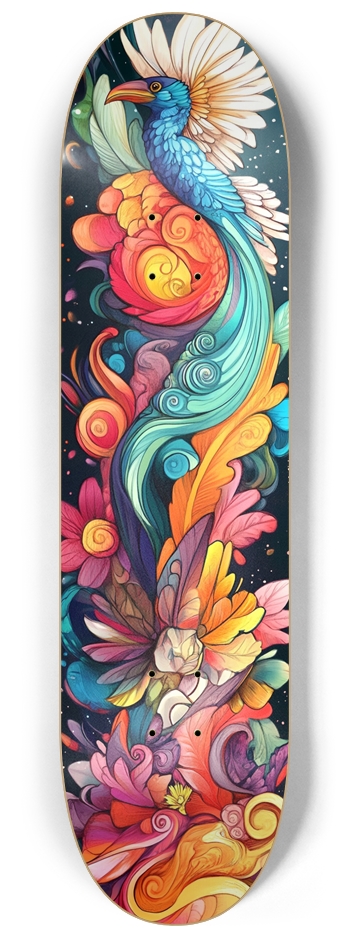 Dreamer custom Skateboard design  8-1/4 Skateboard Deck