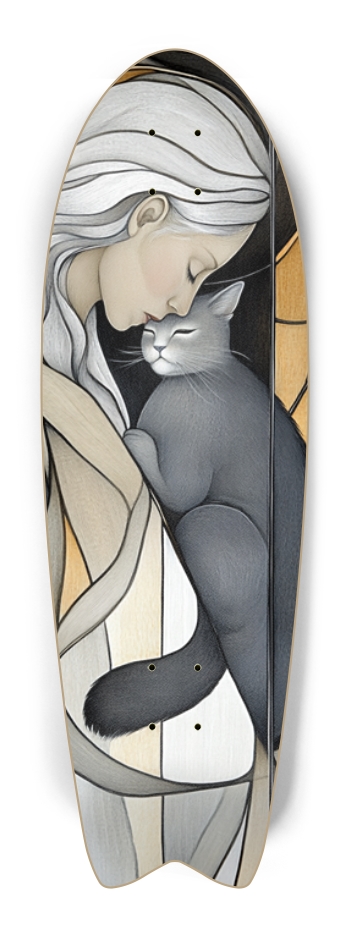 Justlove custom skateboard design 
