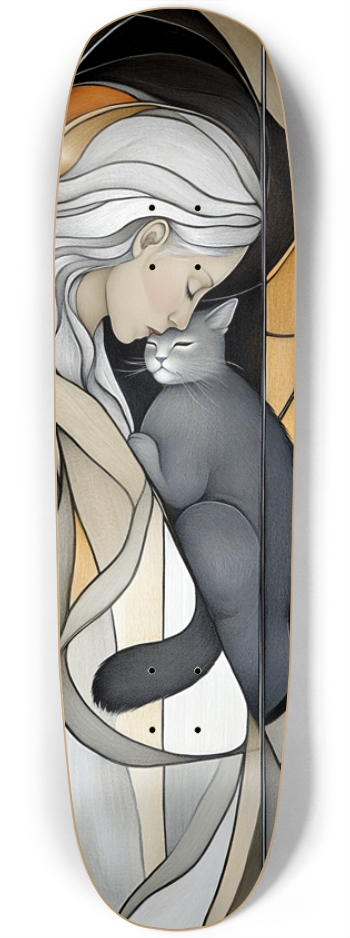 Justlove custom skateboard design 