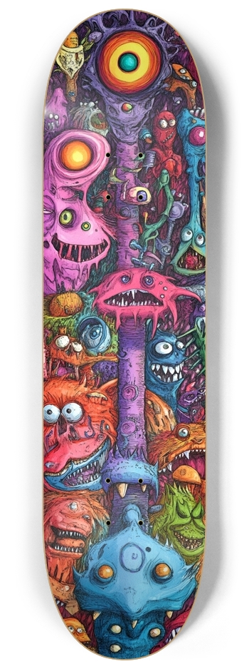 Mindscream custom Skateboard  8-1/4 Skateboard Deck