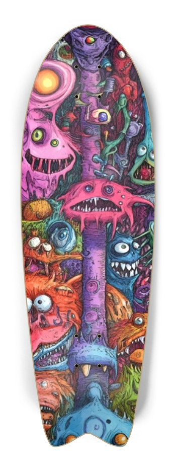 Mindscream custom Skateboard 
