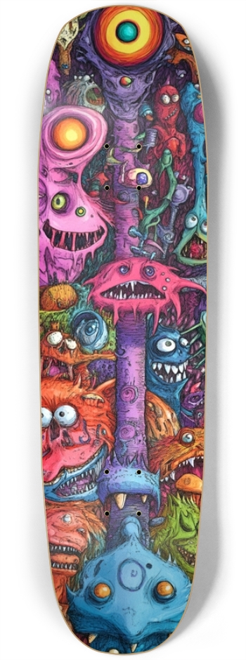 Mindscream custom Skateboard 