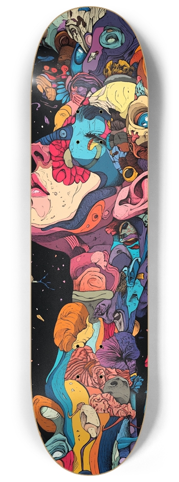 Little dreamer custom design 8-1/4 Skateboard Deck