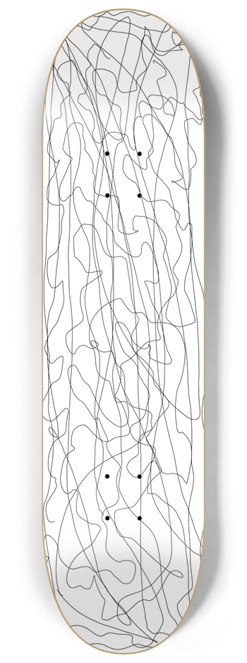 Circles custom Skateboard design  8-1/4 Skateboard Deck