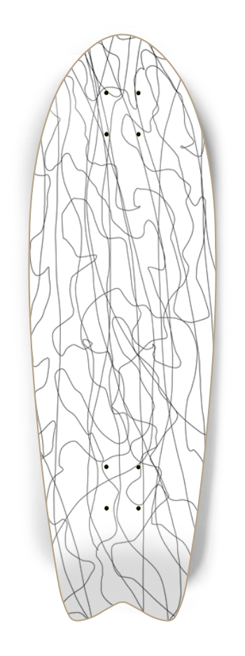 Circles custom Skateboard design 
