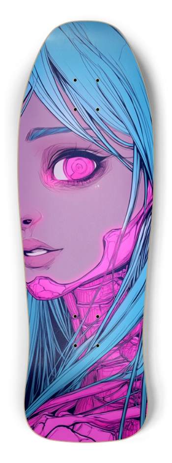 Cyberpunk Skull Doll Shredder Shape