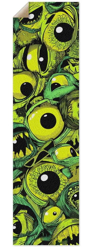 Uggly Alien Eyes 9 x 33 Inch Griptape
