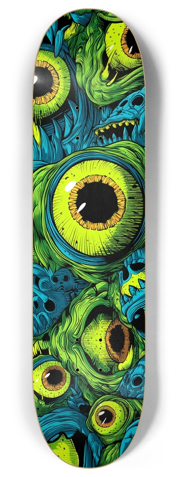 Monster eyes 8 Inch Skateboard Deck