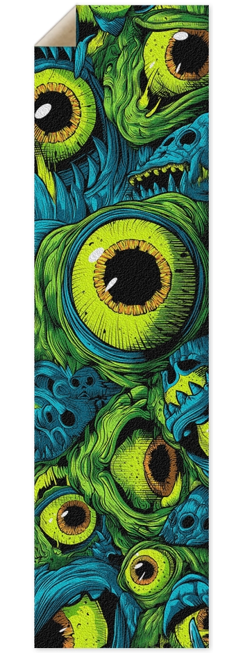 Monster eyes 9 x 33 Inch Griptape