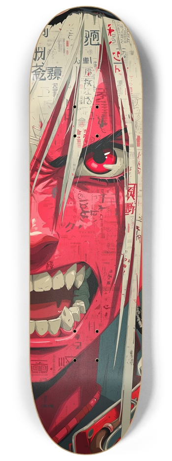 Yuji Attack 8-1/4 Skateboard Deck