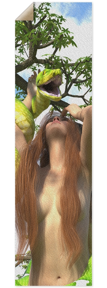 Eve and the snake