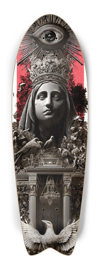 (White is transparent) Dark Vatican