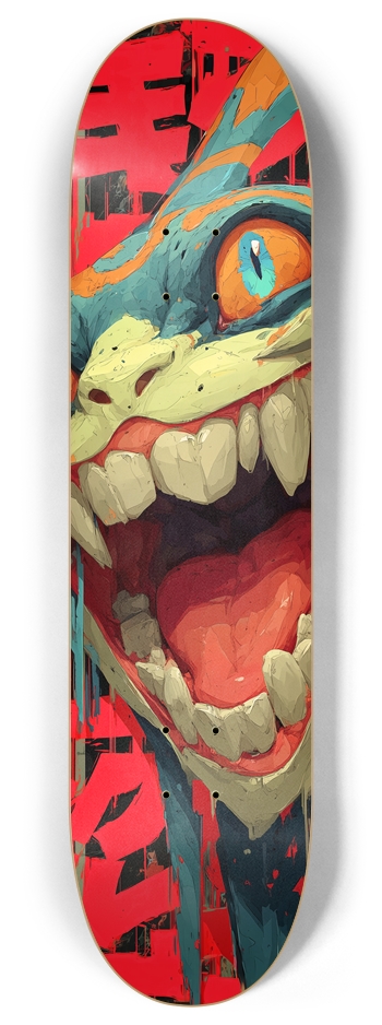 Vintage Pokemon 8 Inch Skateboard Deck