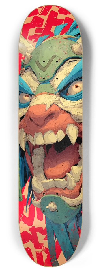 Samurai Vintage 8 Inch Skateboard Deck