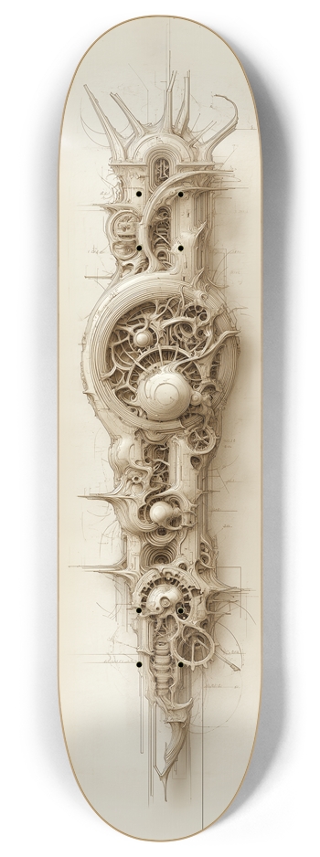 Alien Artifact 8 Inch Skateboard Deck