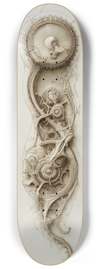 Alien Mecanic Artifact 8-1/4 Skateboard Deck