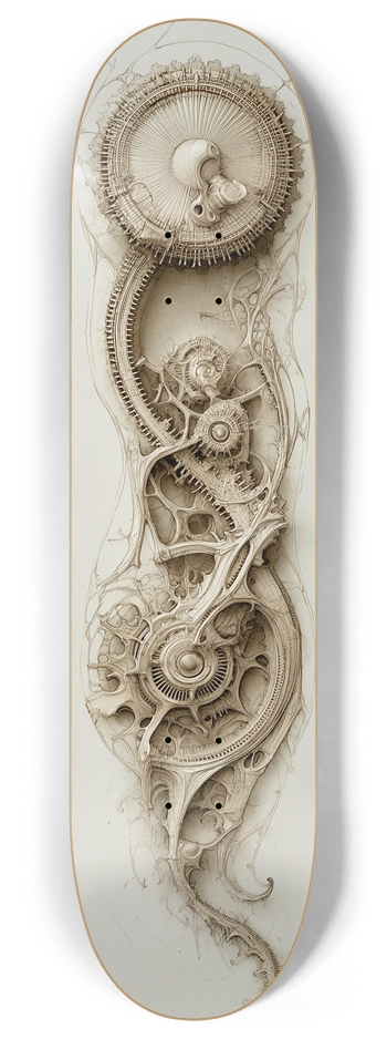 Alien Mecanic Artifact 8 Inch Skateboard Deck