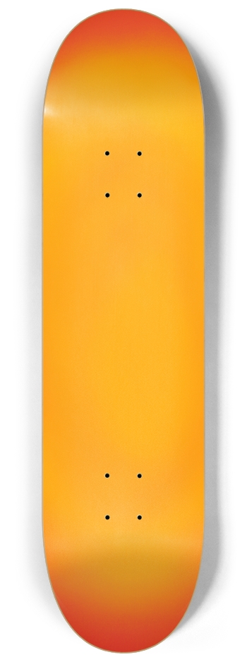 Warm Ombré  8-1/4 Skateboard Deck