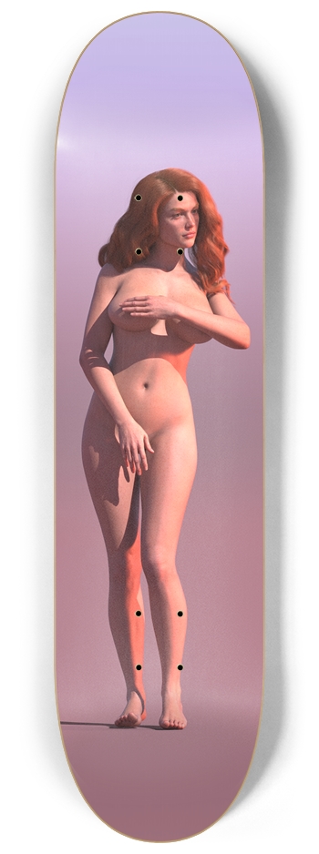 Redhead in the Nude 8-1/4 Skateboard Deck
