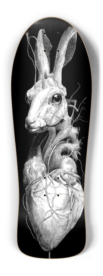 (White is wood deck) Alien Rabbit