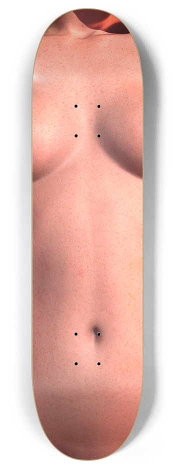 Womans body 8 Inch Skateboard Deck